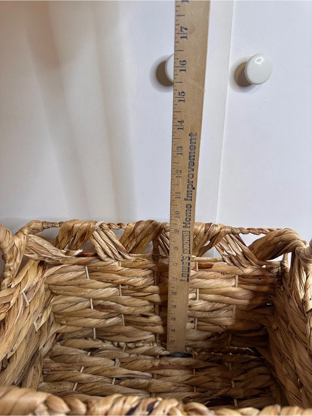 Wicker Basket with handles